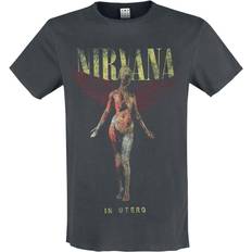 Amplified Nirvana Collection In Utero T-Shirt charcoal