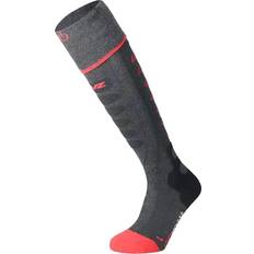 Grå - Herre Strømper Lenz 5.1 Heat Sock - Anthracite/Red