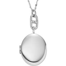 Fossil JF04427040 Stainless Steel Locket J49322