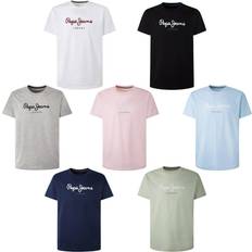 Eggo Logo Print T-Shirt in Cotton with Crew Neck