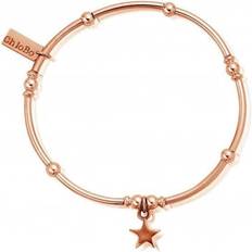 ChloBo Rose Gold Mini Noodle Ball Star Bracelet RBMNB802