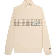 Lacoste Beige Jumpers Lacoste Sweatshirt Men colour Yellow Cream