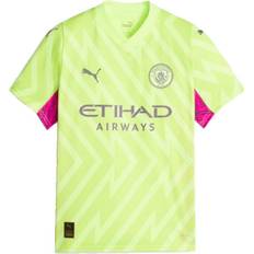 Puma Kid's Manchester City Goalkeeper T-shirt - Yellow