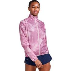 Dame - Løb - Pink Jakker Craft Women's Pro Hypervent Jacket, XL, Dawn/Multi