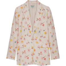 Geel - Vrouw Blazers Zadig & Voltaire Vegy Linen Courtney Blazer