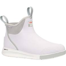 Men - White Wellingtons Xtratuf Mens Ankle Deck Boot Sport Wellington Boots - White