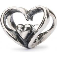 Trollbeads Charms & Vedhæng Trollbeads Fashion heart tagbe-10202