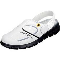 Punta rinforzata Zoccoli Abeba Calzatura professionale Clog, bianco/nero 37335, ob