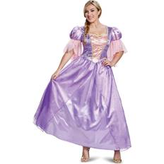 Abiti eleganti Disguise Tangled Deluxe Rapunzel Costume For Adults