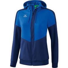 Erima Squad Track Top Jacket with Hood - Bleu