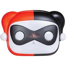 Rot Voll abdeckende Masken JAKKS Pacific Harley Quinn Funko Pop-Maske für Erwachsene schwarz-weiss-rot