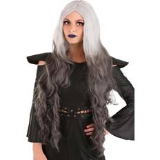 Midnight Moon Ombre Wig for Women Gray