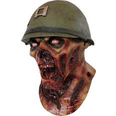 Rot Voll abdeckende Masken Captain Lester Mask Red/Green