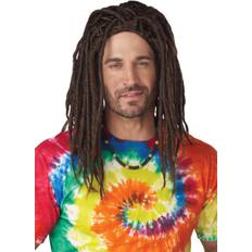 Marrone Parrucche Lunghe Island Dreads Wig for Men