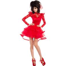 Party King Beetle Bride Women's Costume Red