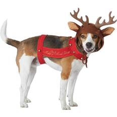 Jaune Tenues de soirée California Costumes Reindeer Dog Costume