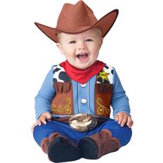 Kids baby toddler wee wrangler cowboy cowgirl fancy dress costume