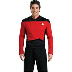 Rubies Star Trek: TNG Deluxe Adult Commander Uniform Costume Black/Red