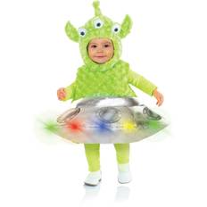 Verde Abiti eleganti Underwraps Costumes Out Of This World Alien Child Costume