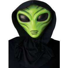 Green Masks California Costumes Green Light Up Alien Mask Green/Black