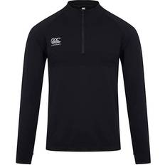 Grey - Men Base Layer Tops Canterbury Seamless 1/4 Zip Black/Grey