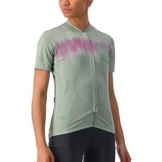 Castelli Women's Unlimited Sentiero Jersey, Defender Green