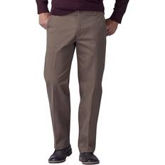 Lee Men's Extreme Motion Flat Front Regular Straight Pant - Khaki