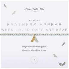 Joma Jewellery little feathers appear when loved ones are near silver plated