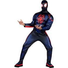 Jazwares Miles Morales Spider-Man Adult Costume Blue/Red/White