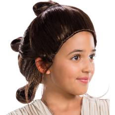 Brown Short Wigs Rubies Star Wars Rey Wig for Kids Brown