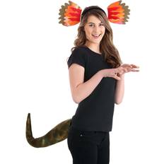 Cheap Accessoires Elope Headband & Tail Kit Dilophosaurus