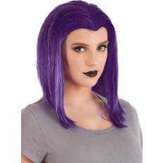 Purple Wigs Dark Magic Women's Superhero Wig Purple