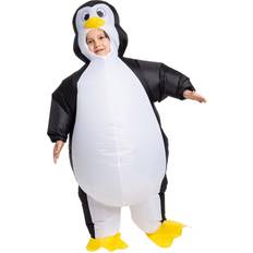 Joyin Kid's Inflatable Penguin Costume Black/White/Yellow