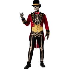 Fun World Men's Skeleton Ringmaster Costume