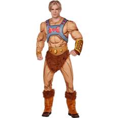 Costumes Adult He-Man Costume Yellow/Blue/Orange