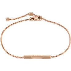 Gucci Gold Jewellery Gucci Link To Love 18ct Rose Gold Bracelet 16cm