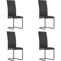 VidaXL Kitchen Chairs vidaXL 2x4x6 Cantilever 2pcs