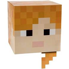 Orange Masques pour la Tête Jinx Minecraft 12" Alex Head Costume Mask