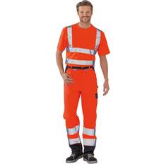 Planam Warnschutz Bundhose orange/marine