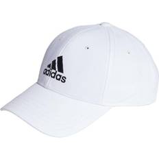 Adidas White Accessories Adidas Twill Baseball Cap - White/Black