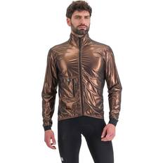 Bronze - Homme Vestes Sportful Giara Packable Wind Jacket Wind Jacket, for men, 2XL, Cycle jacket