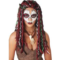 Halloween Perruques Longues California Costumes Voodoo Priestess Wig for Women