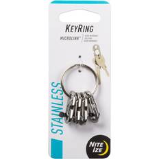 Metal Nøgleringe Nite Ize KeyRing Microlink Nøglering