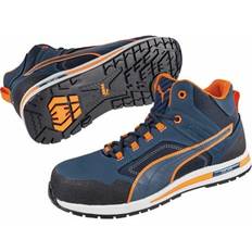 Arbeitskleidung & Ausrüstung ISM PUMA Safety Crosstwist Mid 633140-43 Sicherheitsstiefel S3 Blau Orange Stück