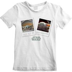 Star Wars Children's the mandalorian first day out white t-shirt