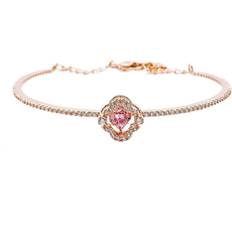 Smycken Swarovski Kollektion Sparkling Dance armband, M, Kristall, Ej tillämpligt