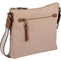 Camel Active Dam Axelremsväskor Camel Active BARI, dam axelväska, Beige, 23 x 7 x 15