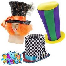 Children - Halloween Hats Bristol Novelty Official forum stovepipe chequered hat