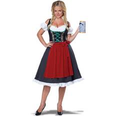 California Costumes Oktoberfest Fraulein Women Black/Red/White