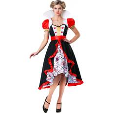 Royal Costumes Fun Flirty Queen of Hearts Women's Costume